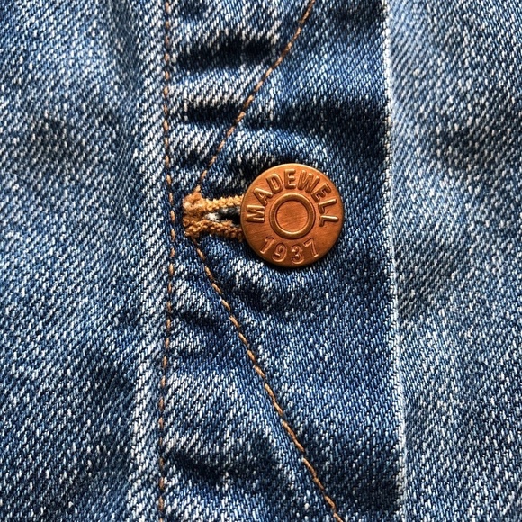 Madewell, Denim Jacket, Jean Jacket, Size XXS, Nice Condition - Picture 10 of 13